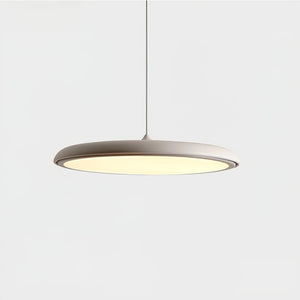 Modern Minimalist Pendant Light with Warm White LED and Metal Acrylic Design