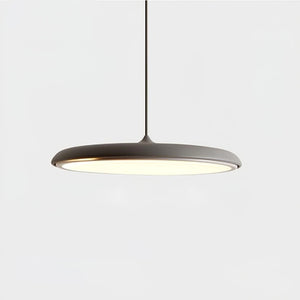 Modern Minimalist Pendant Light with Warm White LED and Metal Acrylic Design