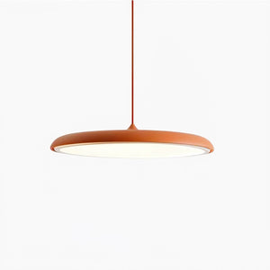 Modern Minimalist Pendant Light with Warm White LED and Metal Acrylic Design