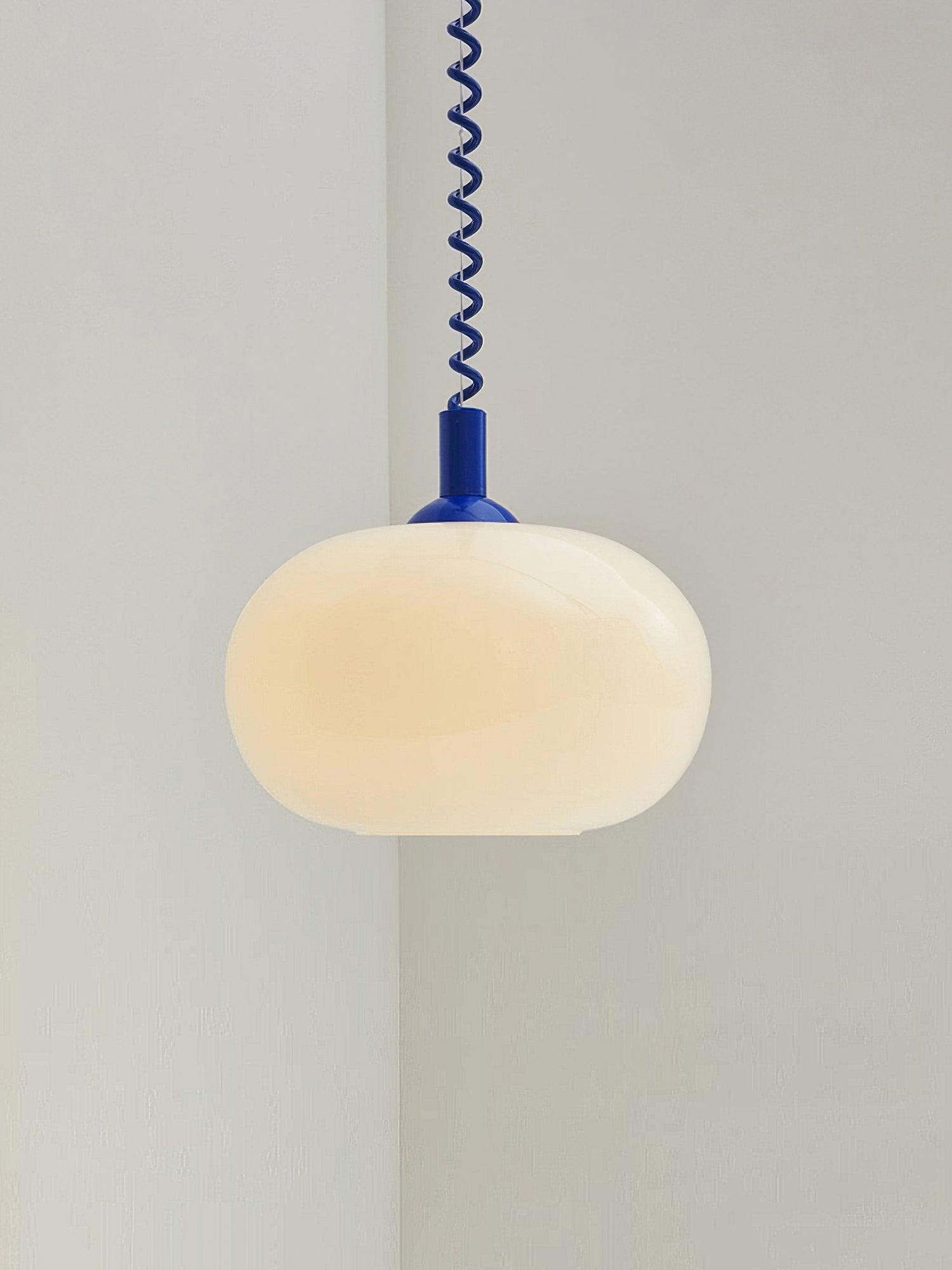 Macaron Spring Pendant Light – Whimsical Charm with Playful Elegance