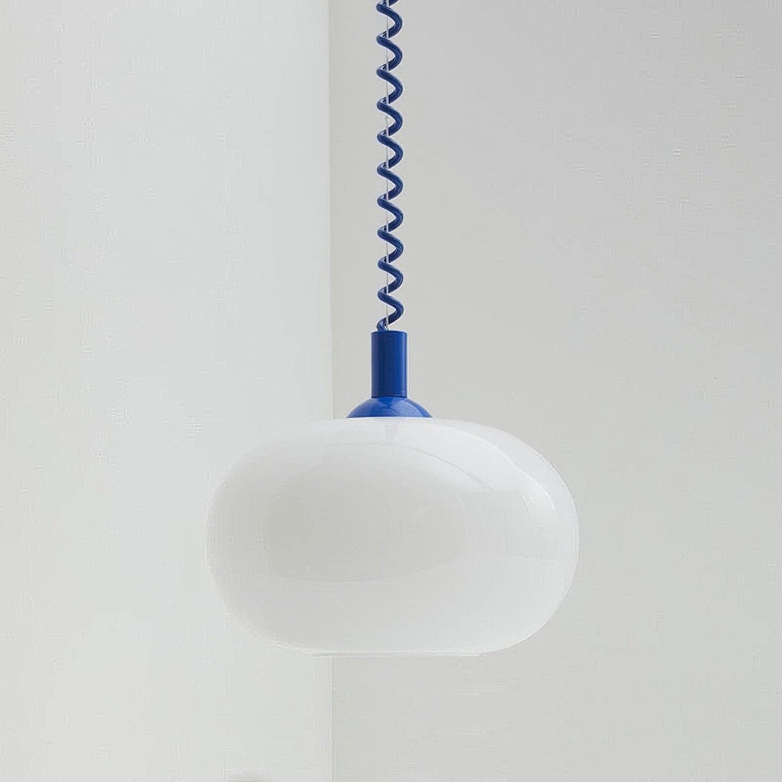 Macaron Spring Pendant Light – Whimsical Charm with Playful Elegance