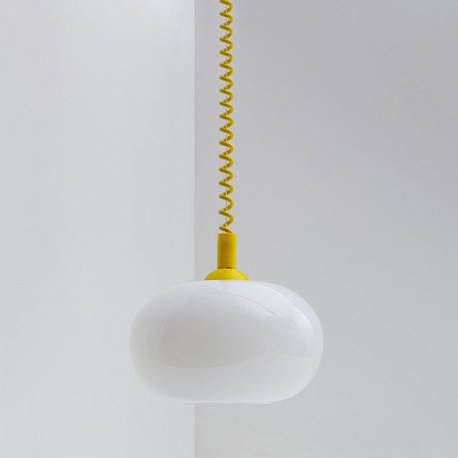 Macaron Spring Pendant Light – Whimsical Charm with Playful Elegance