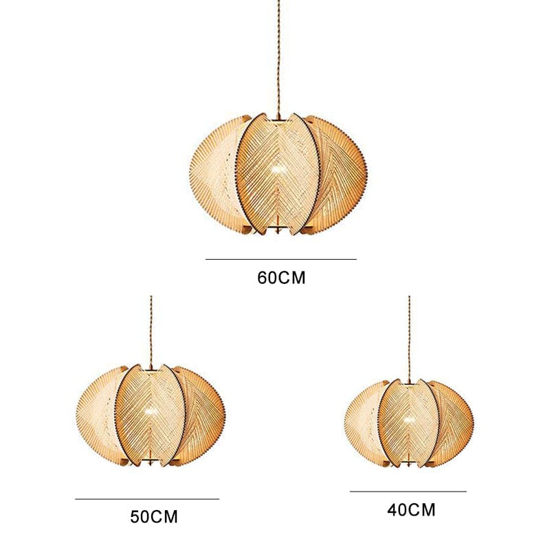 Mid-Century Scandinavian Wood Pendant Lights – Timeless Elegance for Any Space