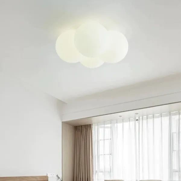 Modern Cloud Hardware Ceiling Lamp - Soft, Contemporary LED Lighting for Serene Spaces