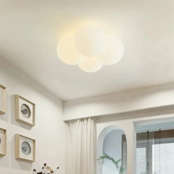 Modern Cloud Hardware Ceiling Lamp - Soft, Contemporary LED Lighting for Serene Spaces