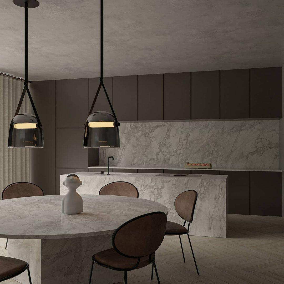 Mona Pendant Lamp - Minimalist Elegance with Soft Ambient LED Lighting