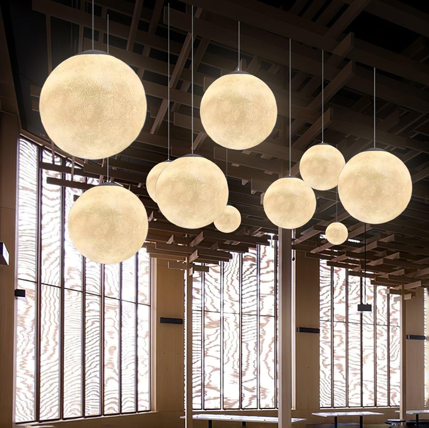 MoonGlow Pendant Light – Celestial Elegance for Your Space