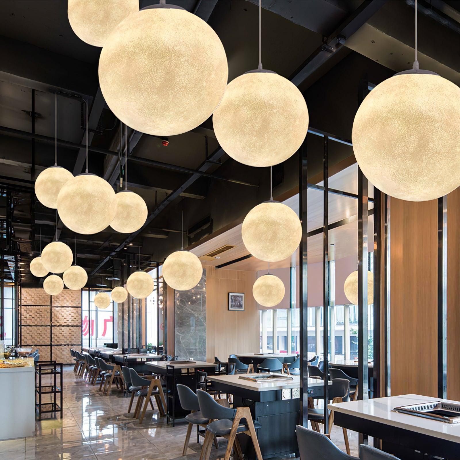 MoonGlow Pendant Light – Celestial Elegance for Your Space