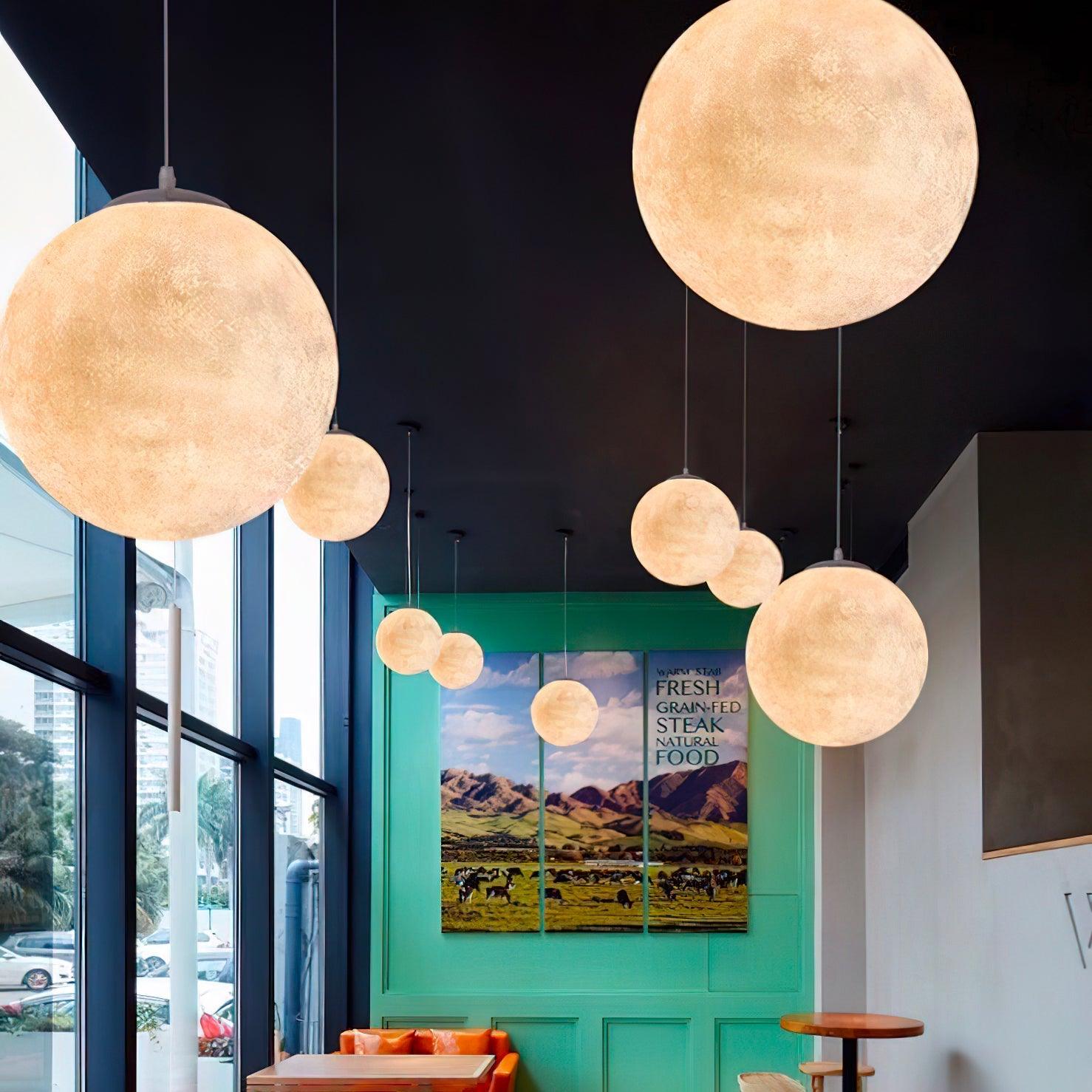 MoonGlow Pendant Light – Celestial Elegance for Your Space