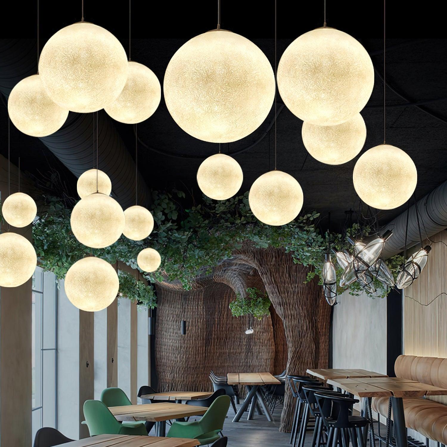 MoonGlow Pendant Light – Celestial Elegance for Your Space