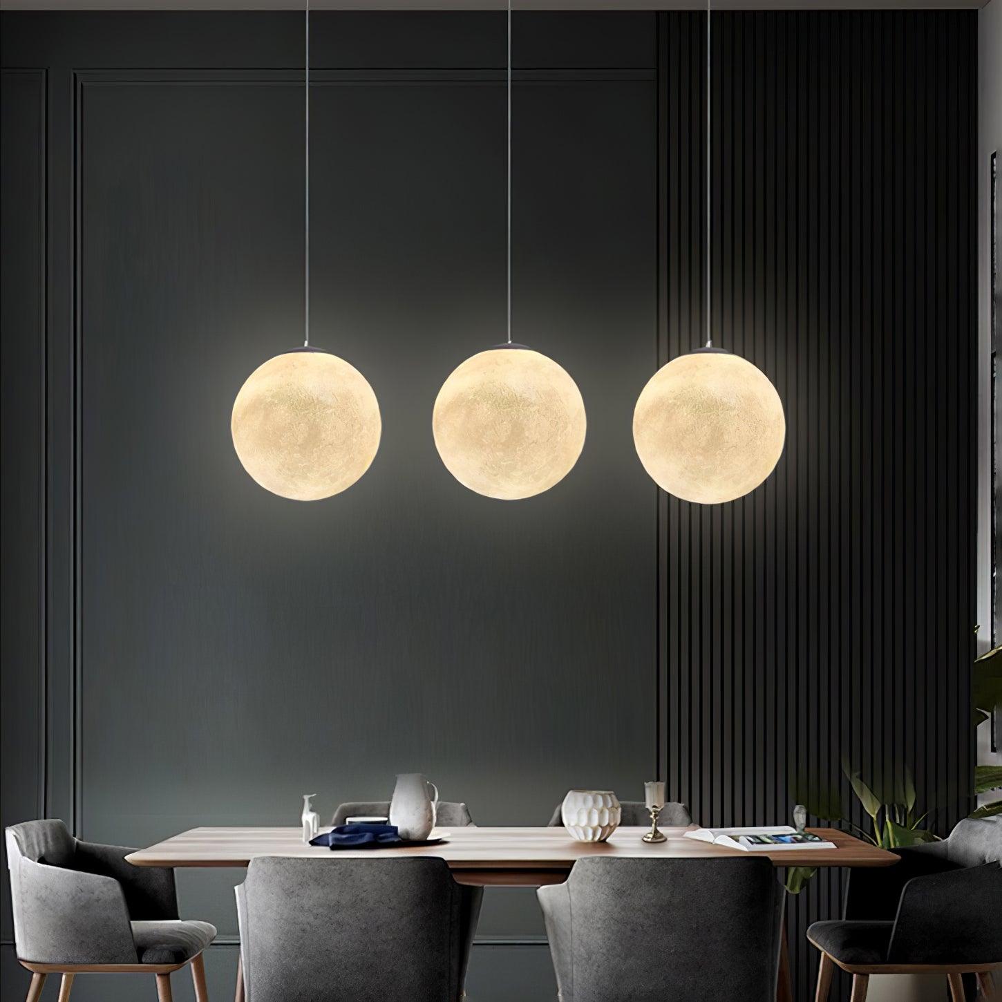 MoonGlow Pendant Light – Celestial Elegance for Your Space