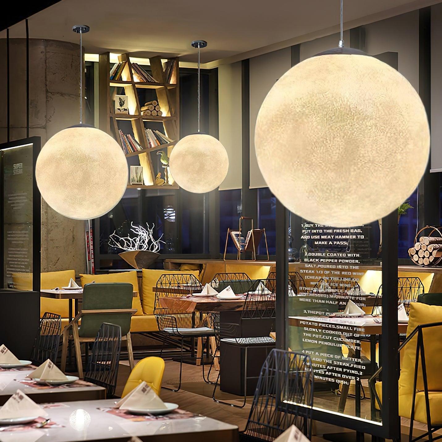 MoonGlow Pendant Light – Celestial Elegance for Your Space