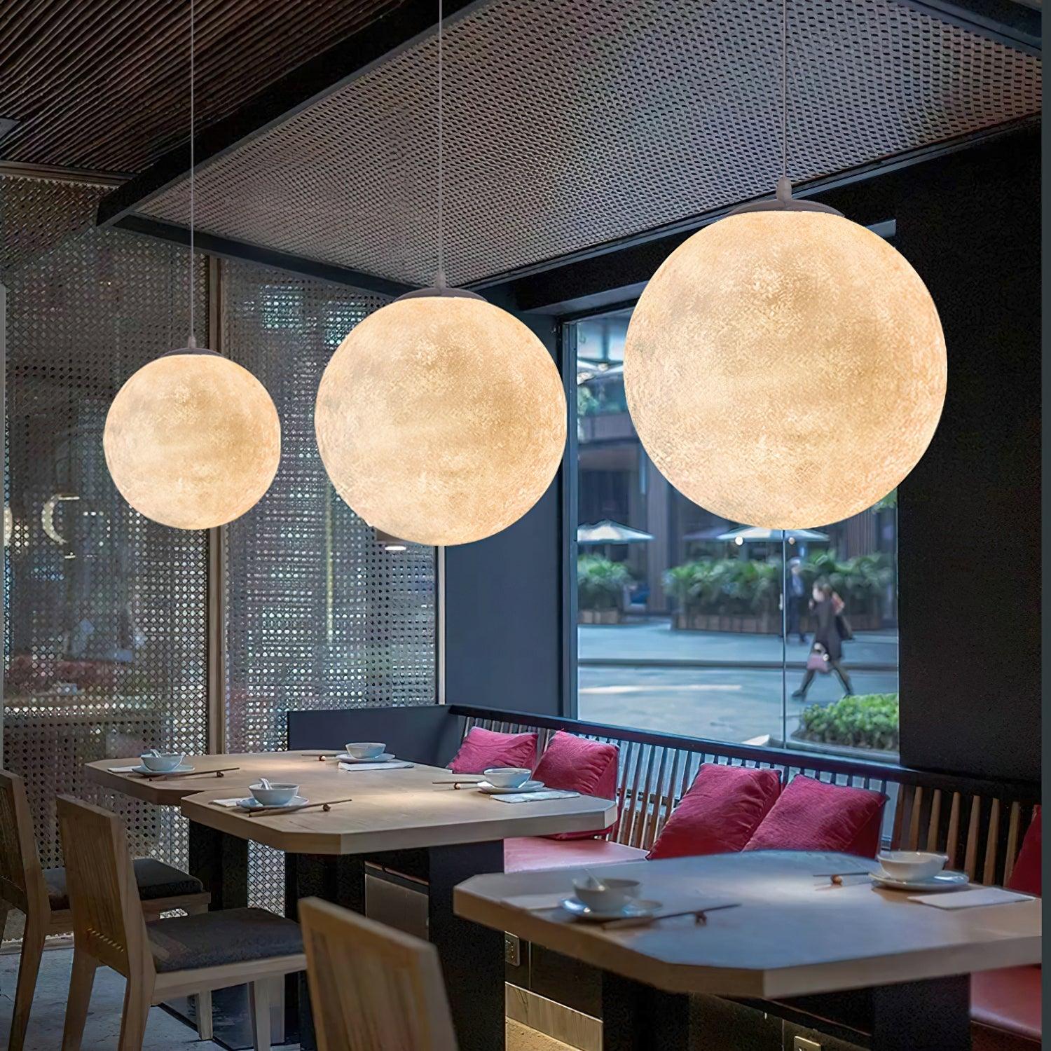 MoonGlow Pendant Light – Celestial Elegance for Your Space