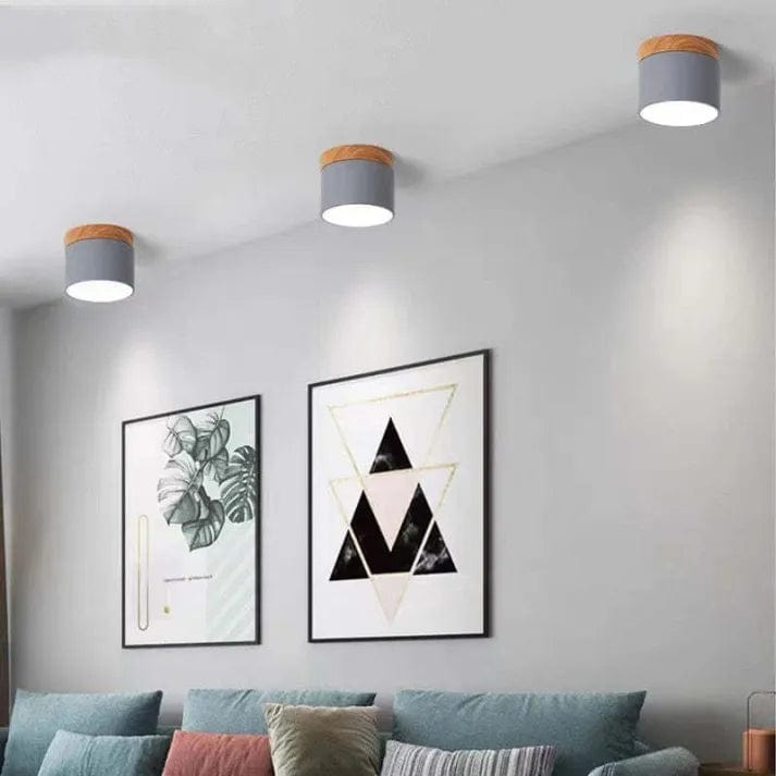 Nordic Cylinder LED Hallway Ceiling Lights - Minimalist Design