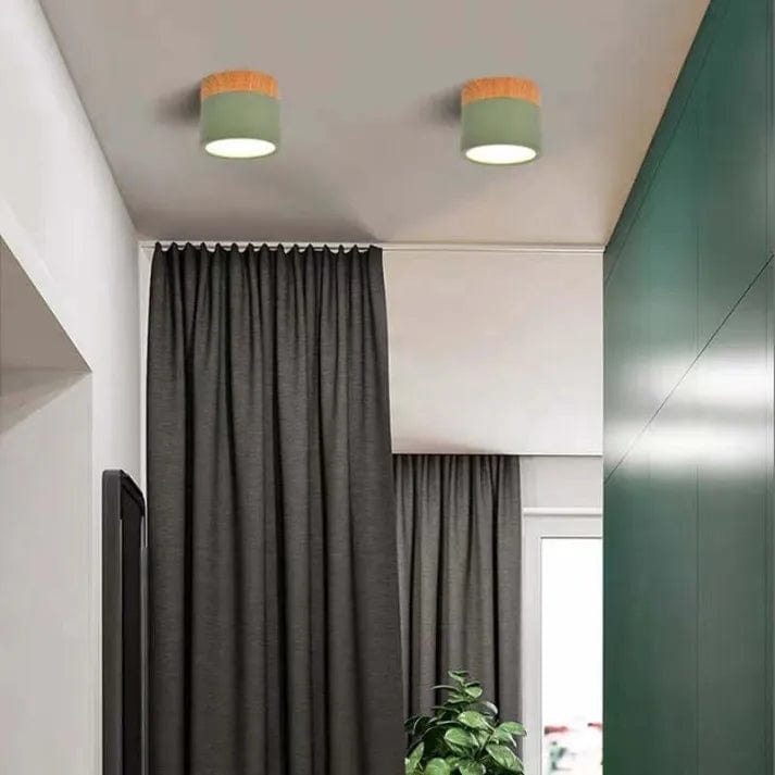 Nordic Cylinder LED Hallway Ceiling Lights - Minimalist Design