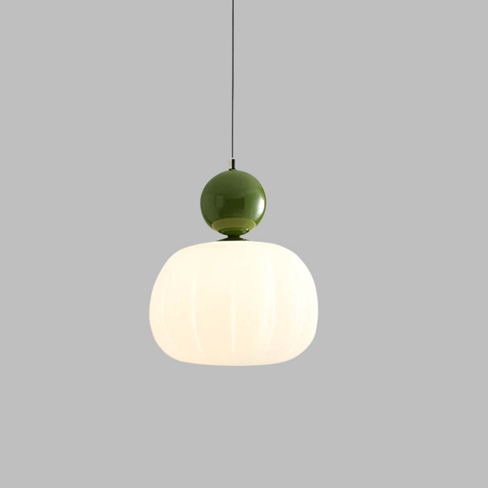 Yedra Pendant Lamp - Elegant Pumpkin-Shaped Design for Sophisticated Interiors