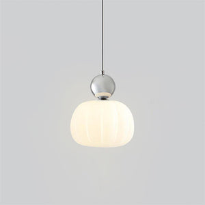 Yedra Pendant Lamp - Elegant Pumpkin-Shaped Design for Sophisticated Interiors