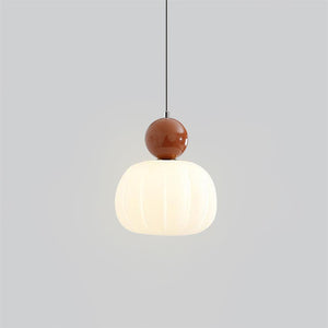 Yedra Pendant Lamp - Elegant Pumpkin-Shaped Design for Sophisticated Interiors