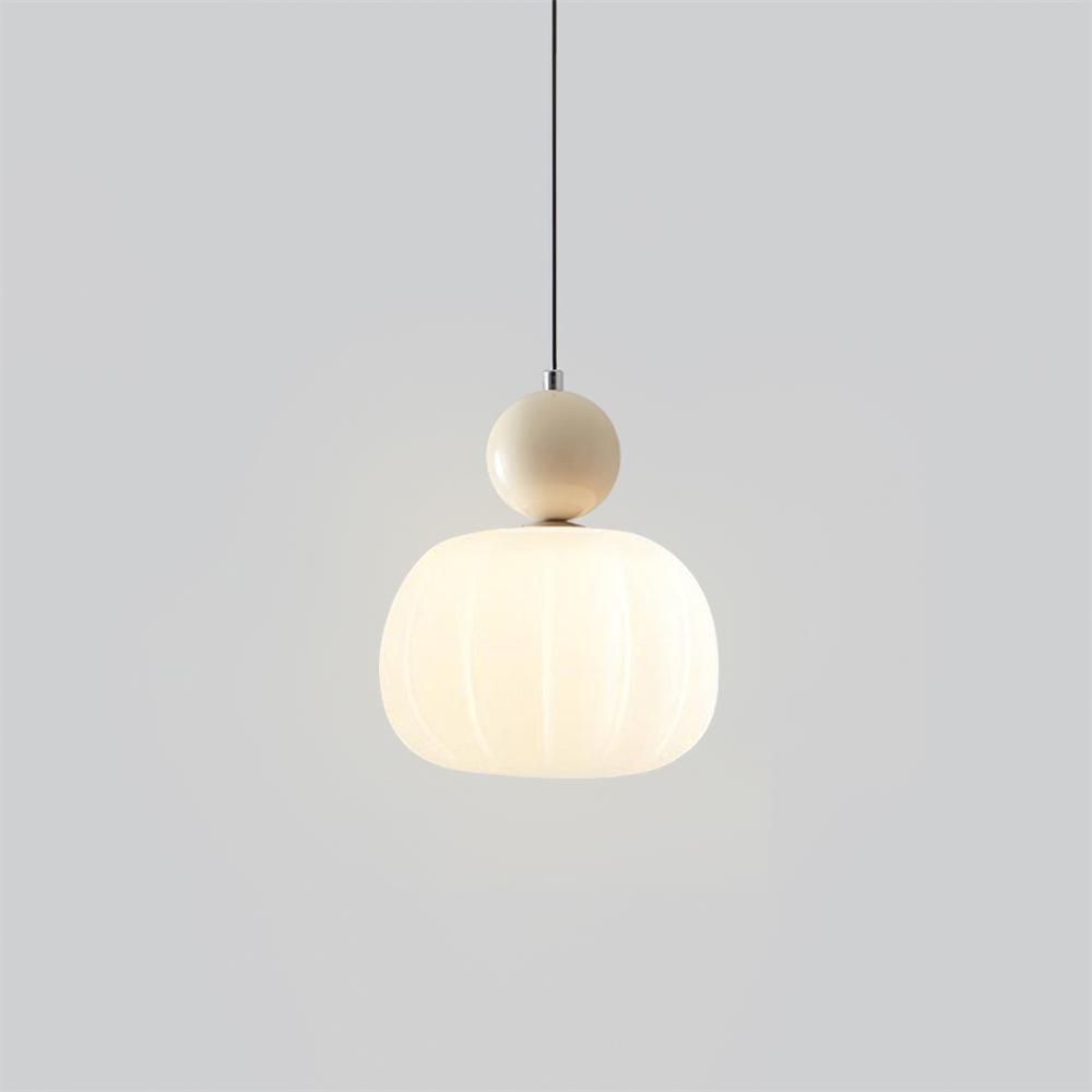 Yedra Pendant Lamp - Elegant Pumpkin-Shaped Design for Sophisticated Interiors