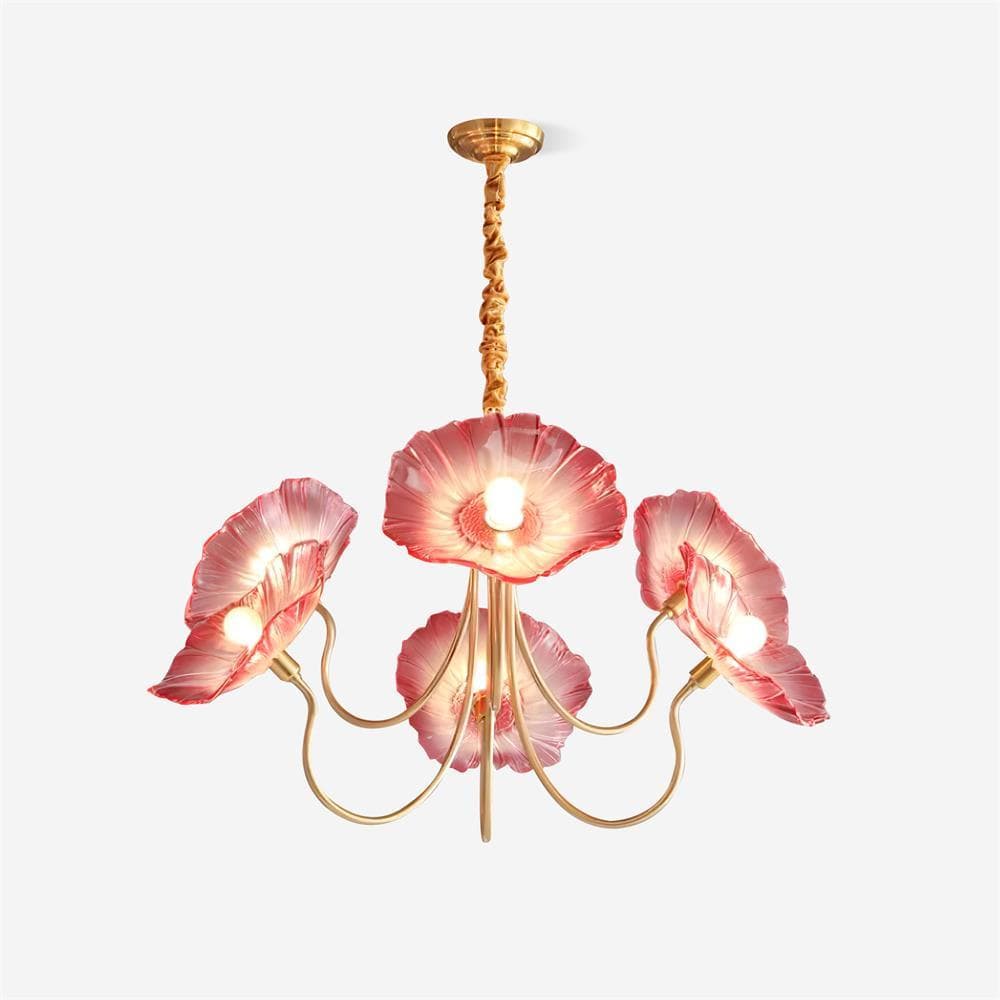 Murano Bloom Chandelier – Artistic Elegance in Glass