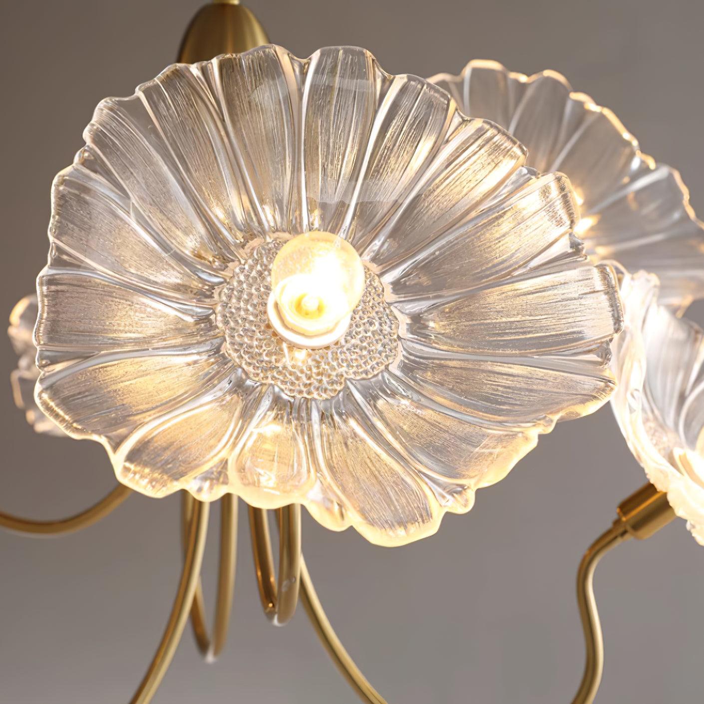 Murano Bloom Chandelier – Artistic Elegance in Glass