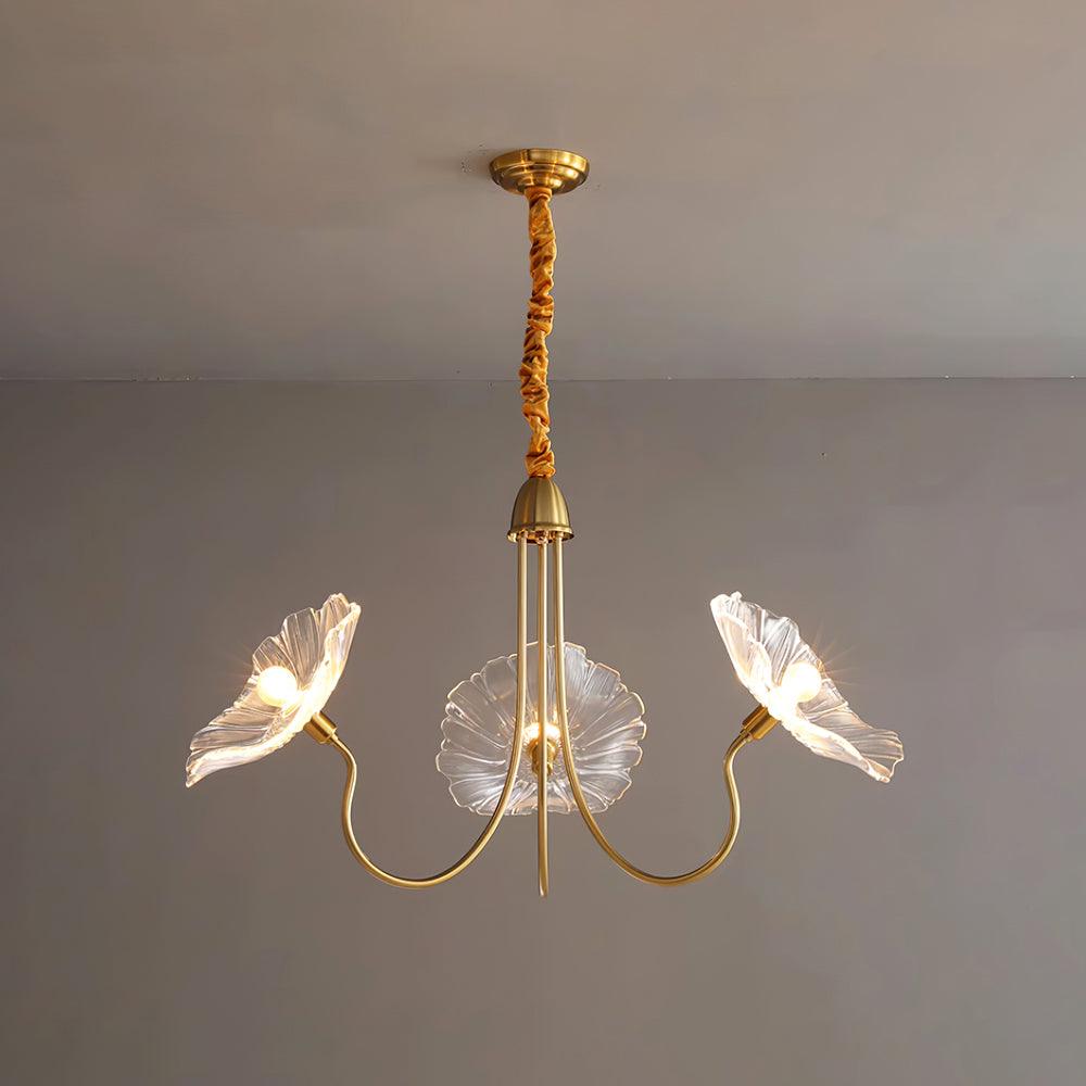 Murano Bloom Chandelier – Artistic Elegance in Glass