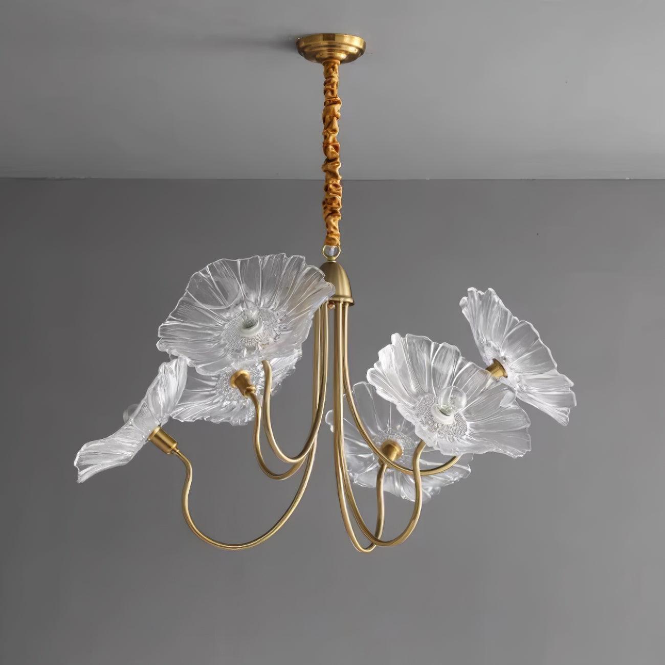 Murano Bloom Chandelier – Artistic Elegance in Glass