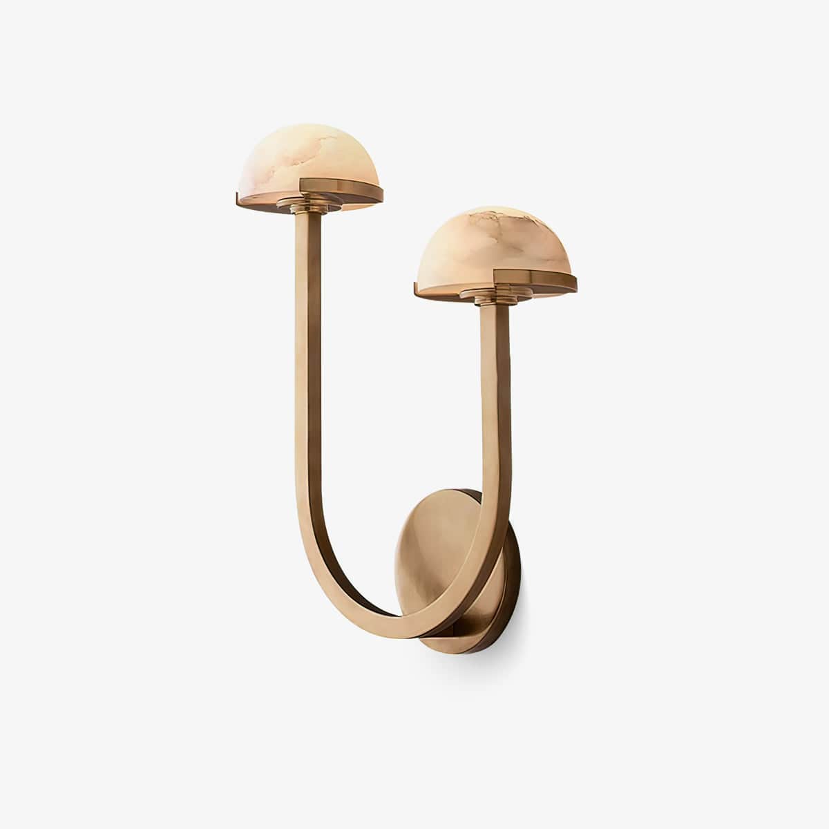 Mushroom Alabaster Wall Lamp – Elegant LED Wall Light Fixture