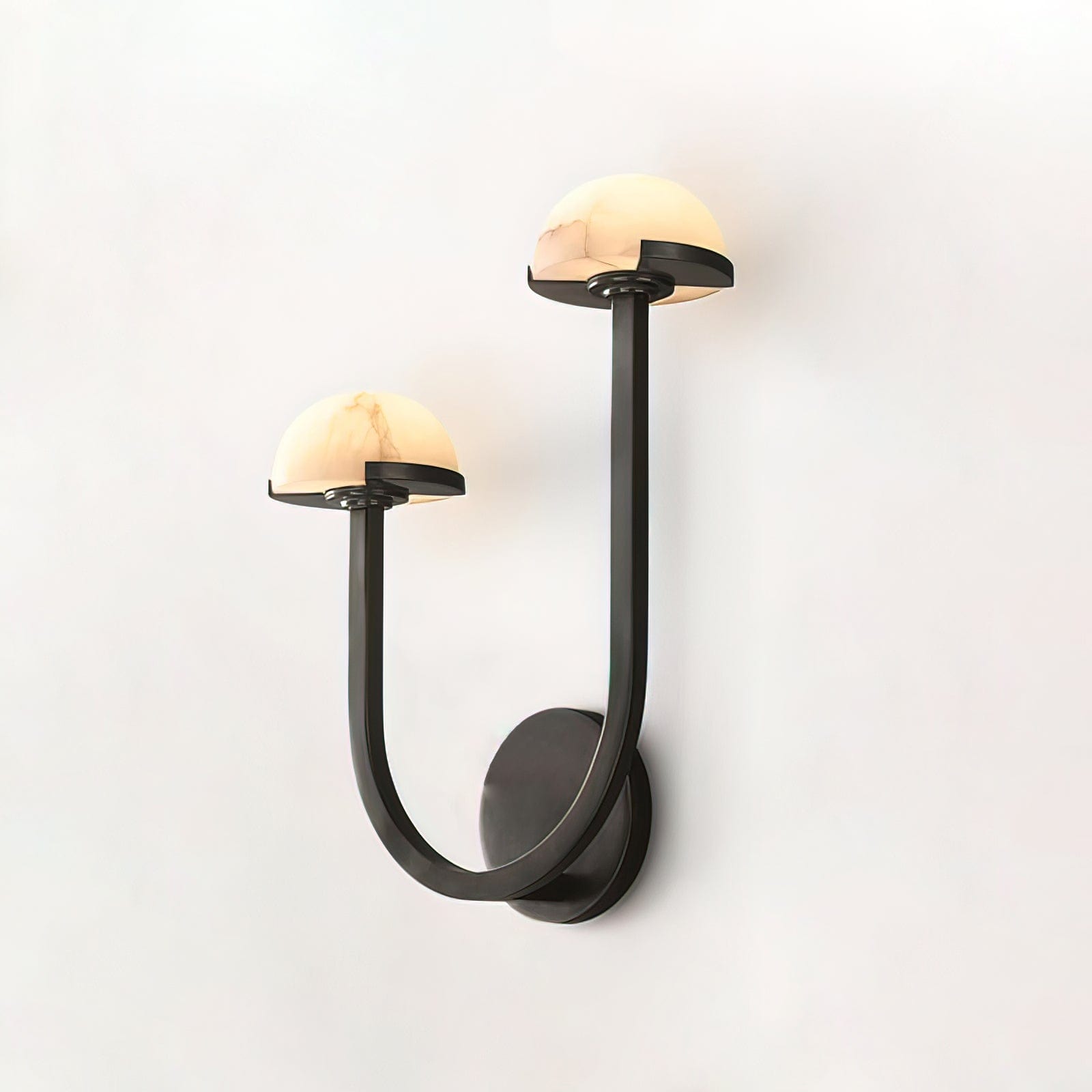 Mushroom Alabaster Wall Lamp – Elegant LED Wall Light Fixture