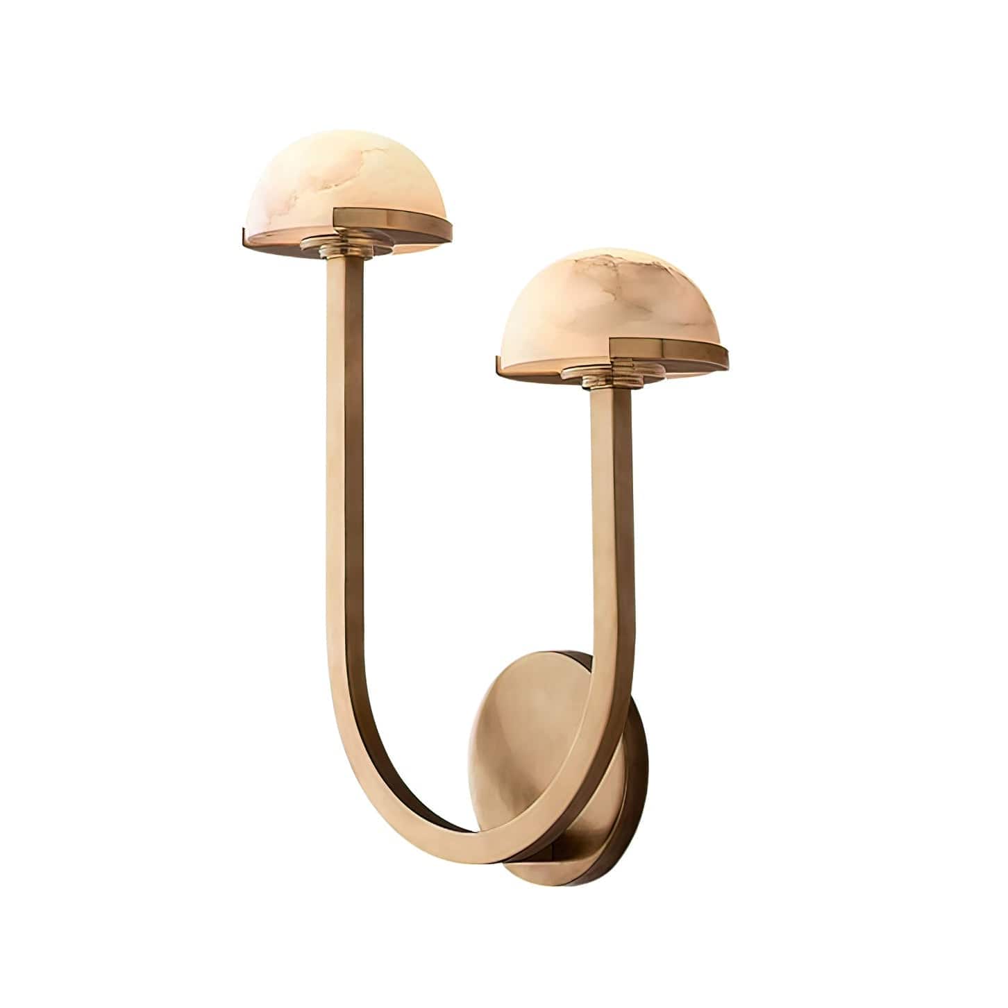 Mushroom Alabaster Wall Lamp – Elegant LED Wall Light Fixture