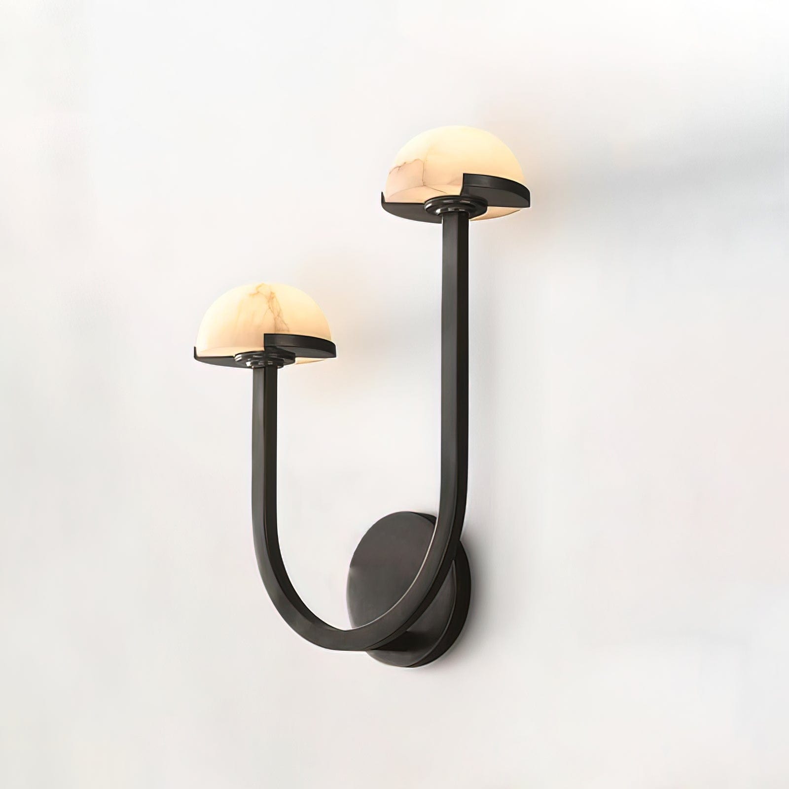 Mushroom Alabaster Wall Lamp – Elegant LED Wall Light Fixture