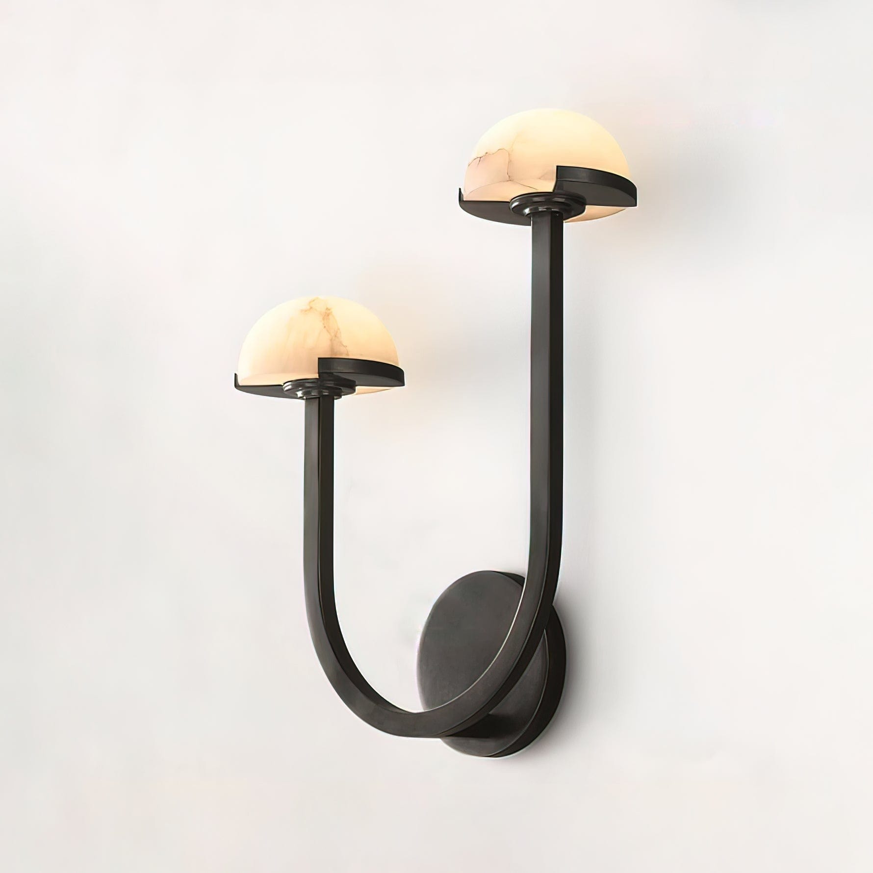 Mushroom Alabaster Wall Lamp – Elegant LED Wall Light Fixture