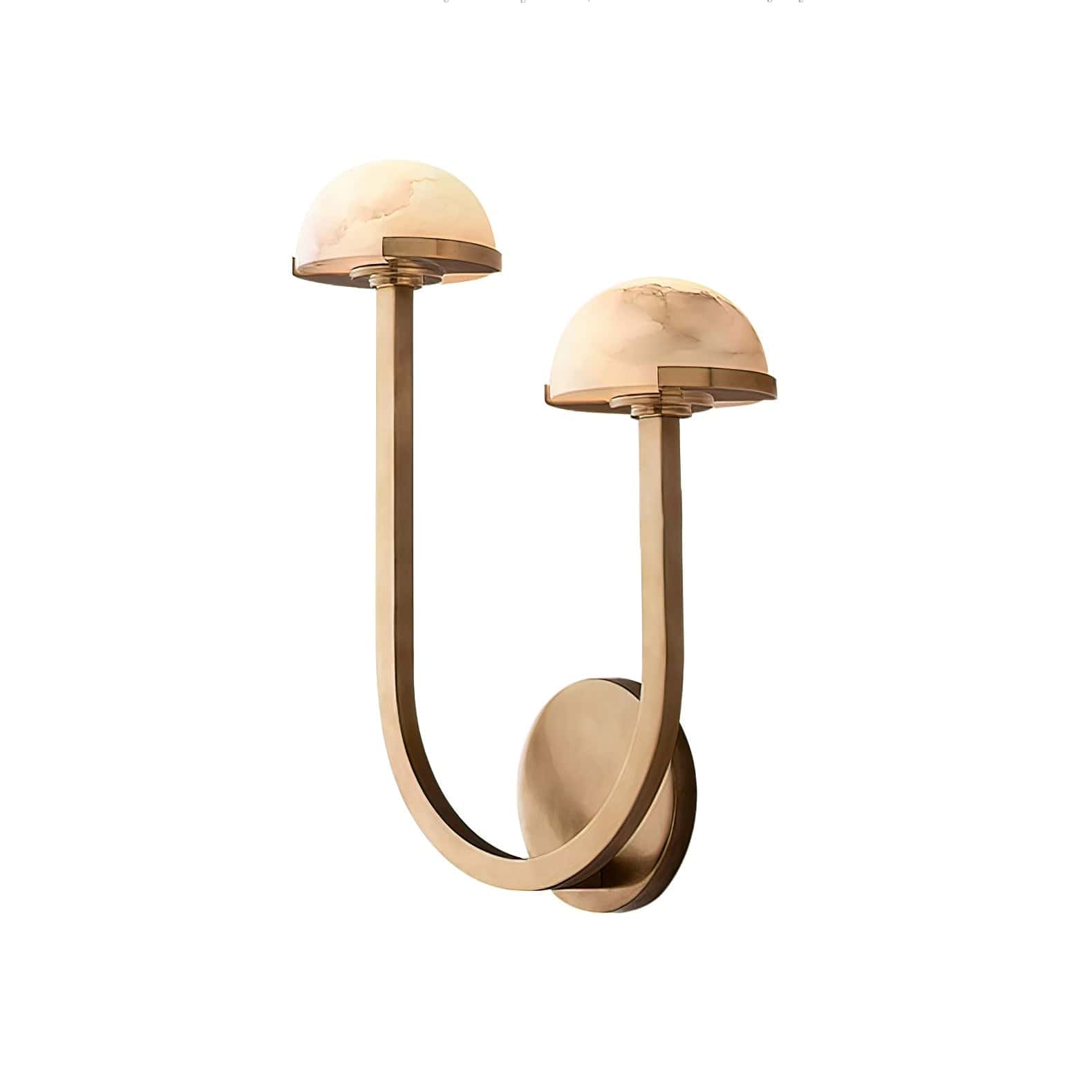 Mushroom Alabaster Wall Lamp – Elegant LED Wall Light Fixture