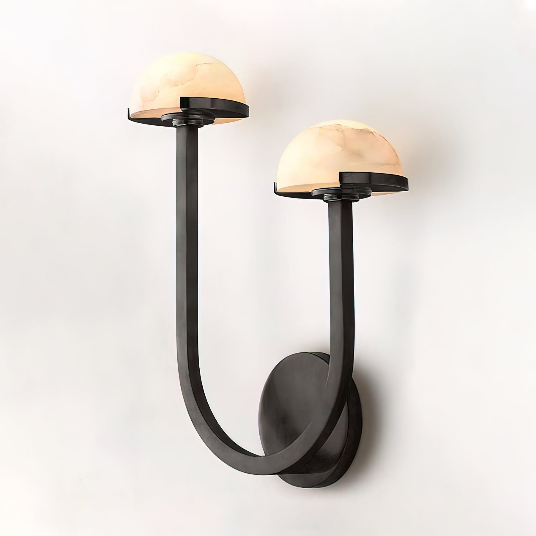 Mushroom Alabaster Wall Lamp – Elegant LED Wall Light Fixture