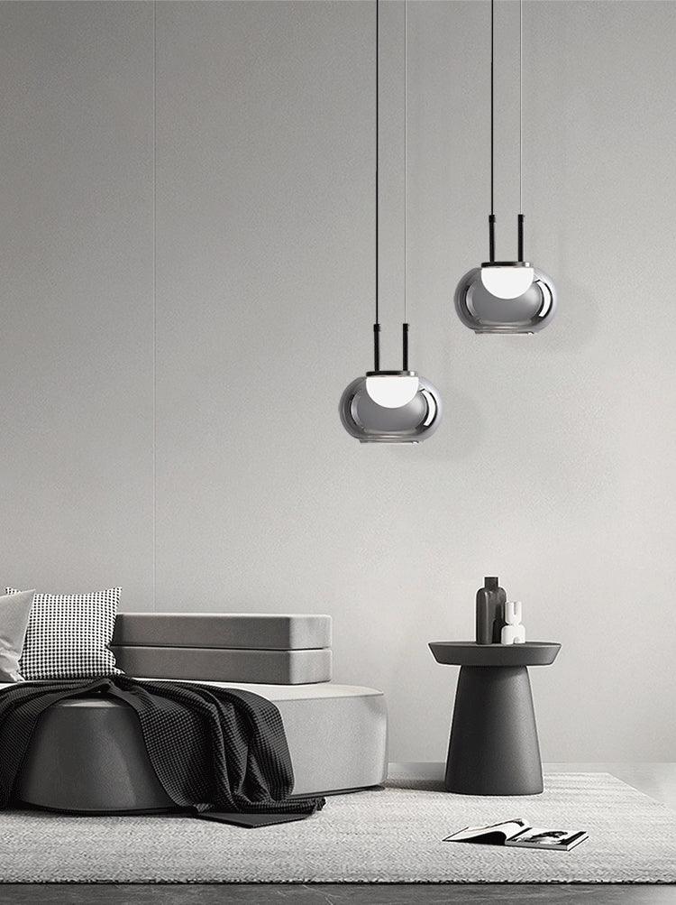 Mystique Halo Pendant Light - Ethereal LED Design for Enchanting Ambience