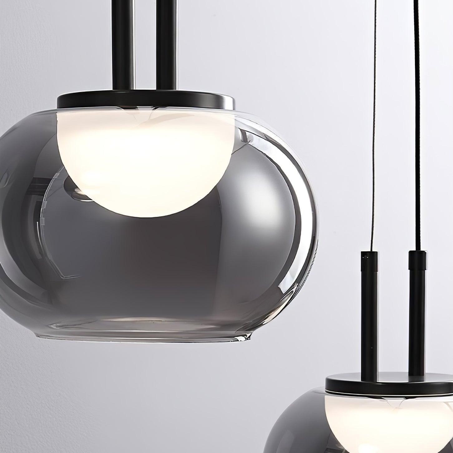 Mystique Halo Pendant Light - Ethereal LED Design for Enchanting Ambience