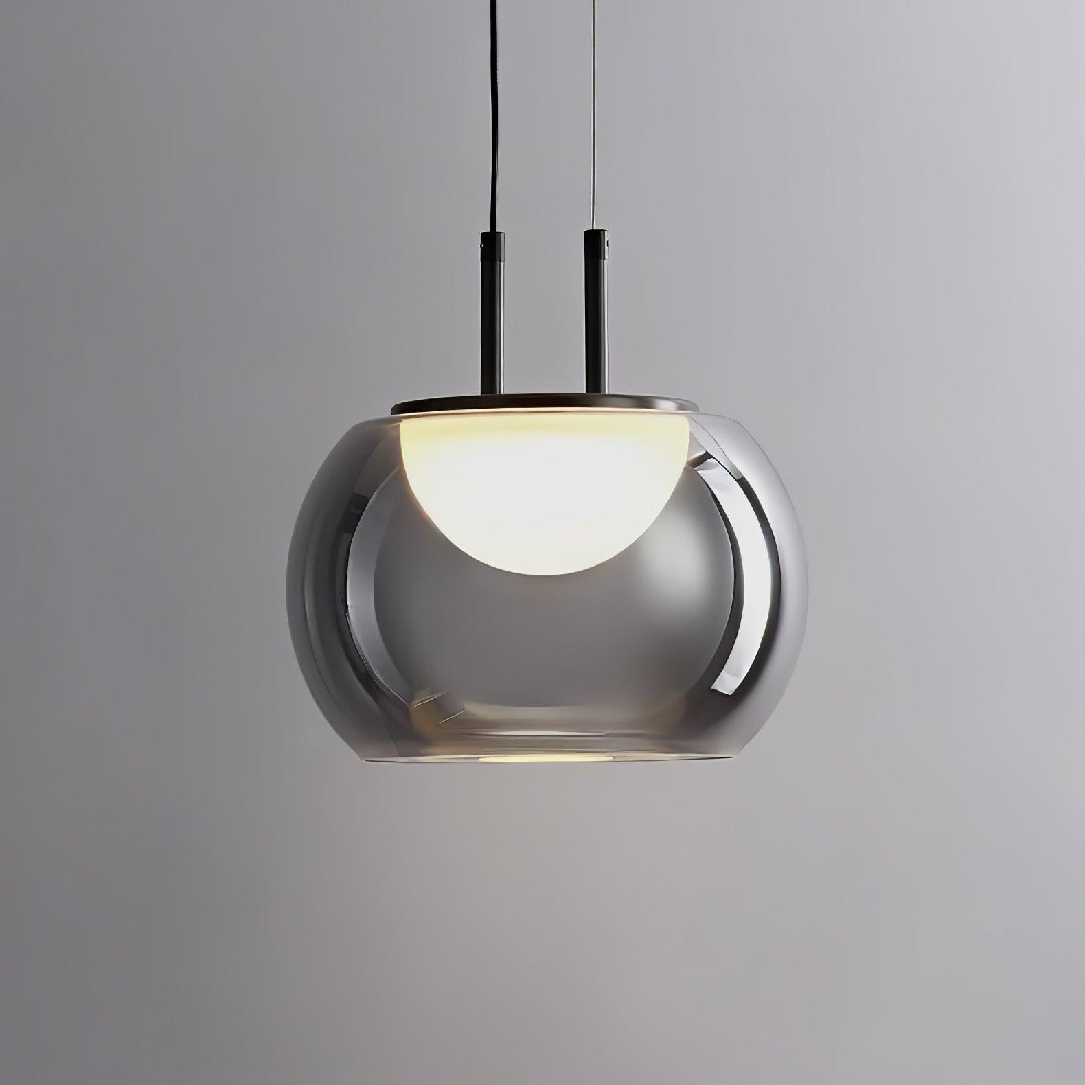 Mystique Halo Pendant Light - Ethereal LED Design for Enchanting Ambience