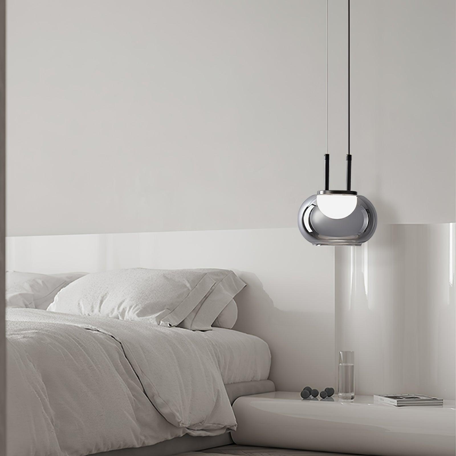 Mystique Halo Pendant Light - Ethereal LED Design for Enchanting Ambience