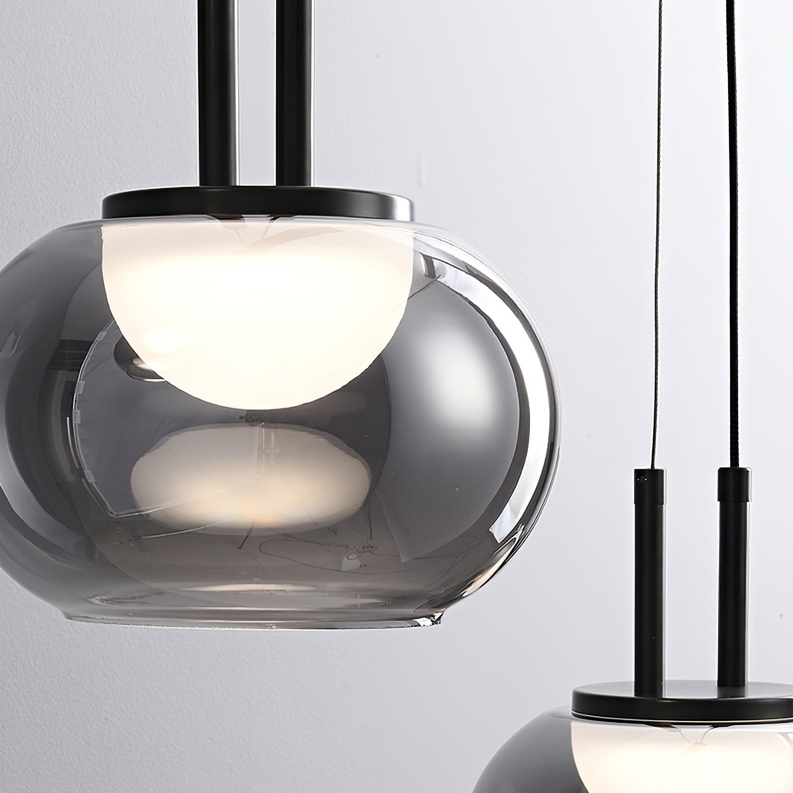 Mystique Halo Pendant Light - Ethereal LED Design for Enchanting Ambience