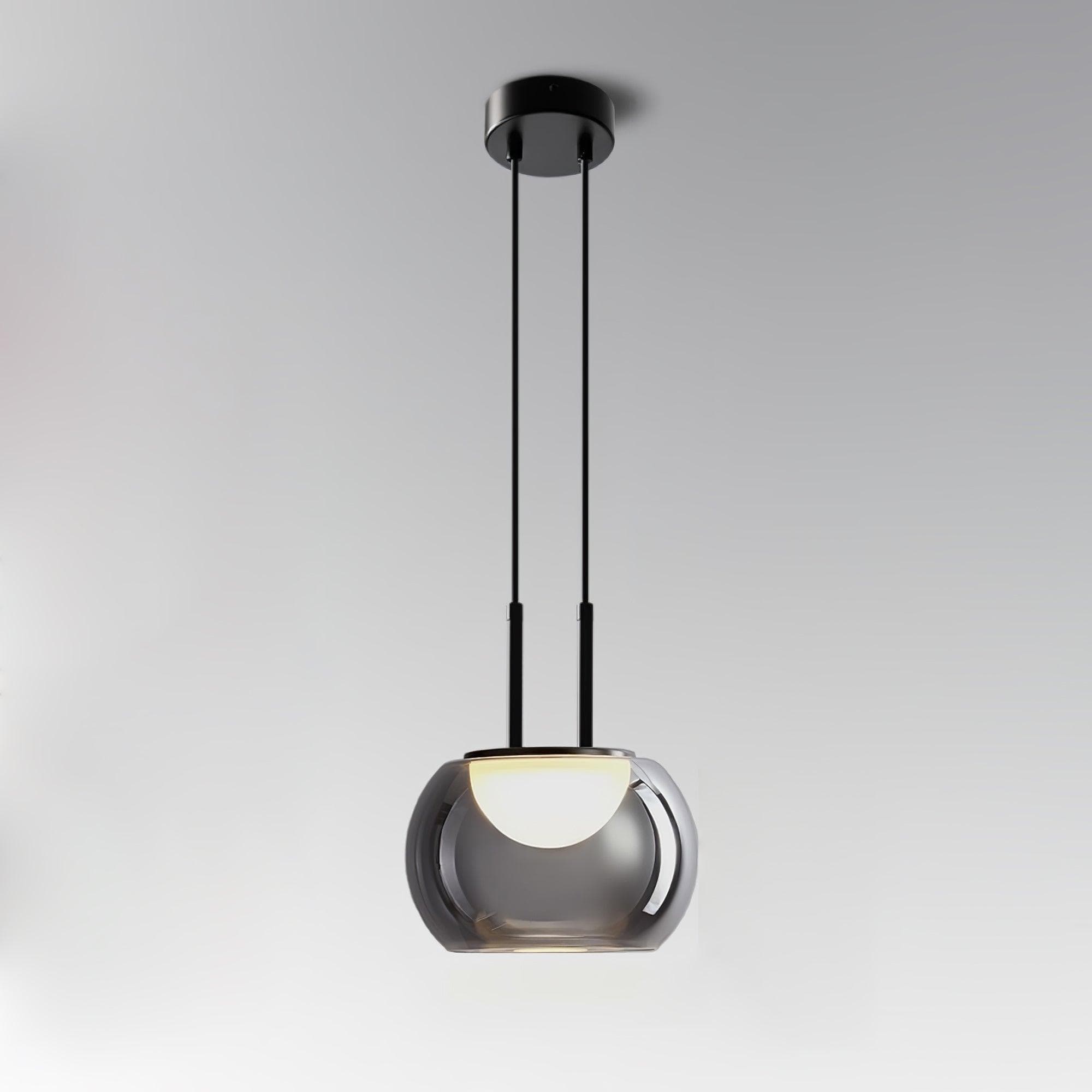 Mystique Halo Pendant Light - Ethereal LED Design for Enchanting Ambience