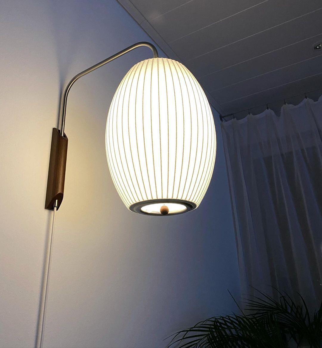 Nelson Wall Sconce – Mid-Century Modern LED Light Fixture