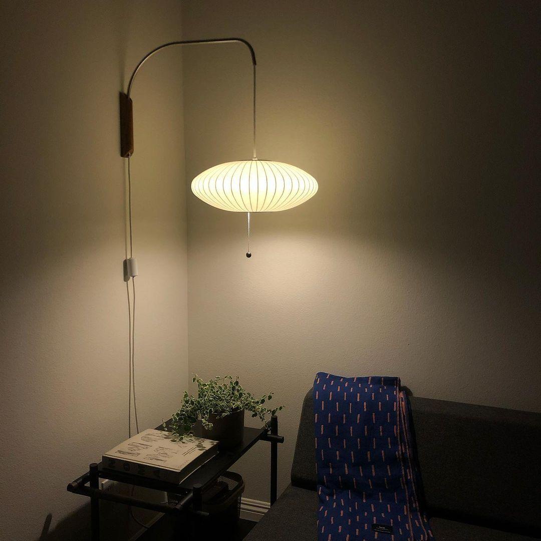 Nelson Wall Sconce – Mid-Century Modern LED Light Fixture