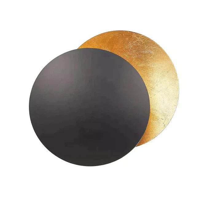 Solar Eclipse Wall Light – Rotating LED Disc for Elegant Lighting