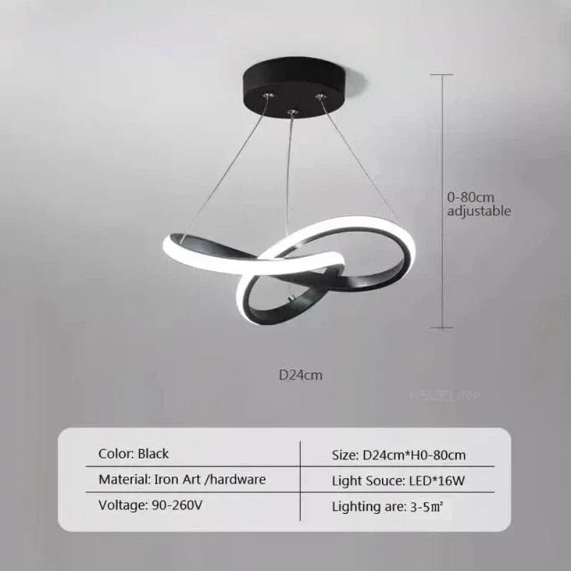 GlowWave LED Ceiling Light – Modern Style Meets Functionality