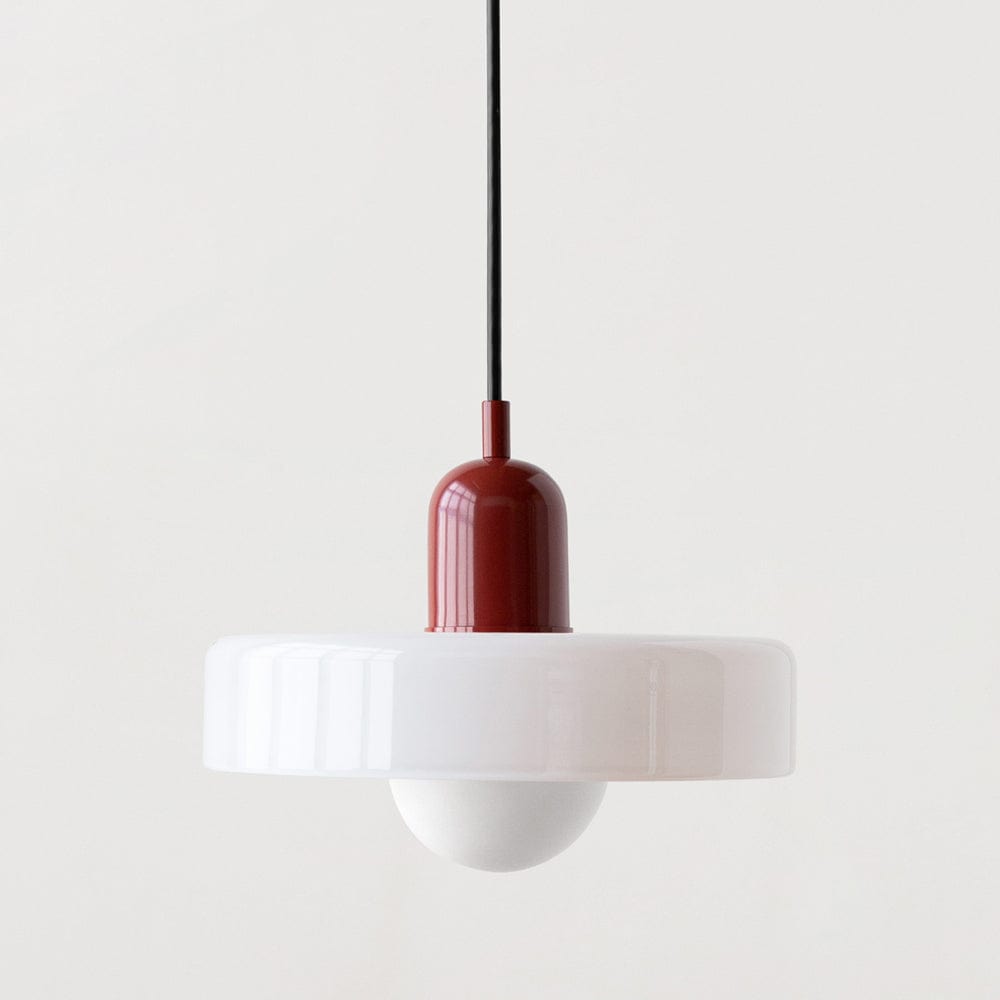 Stained Glass Pendant Light – Modern Bauhaus Design