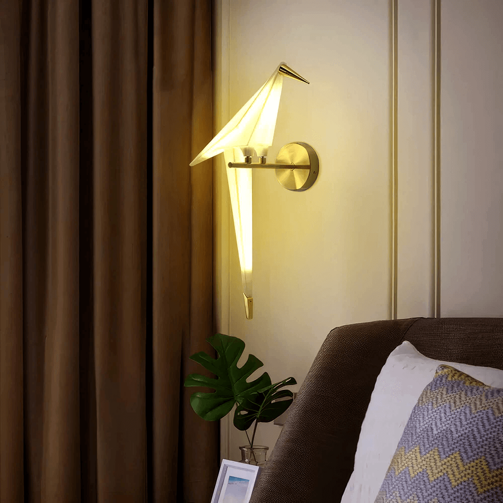 Origami Bird Lamp – Elegant Decorative Light