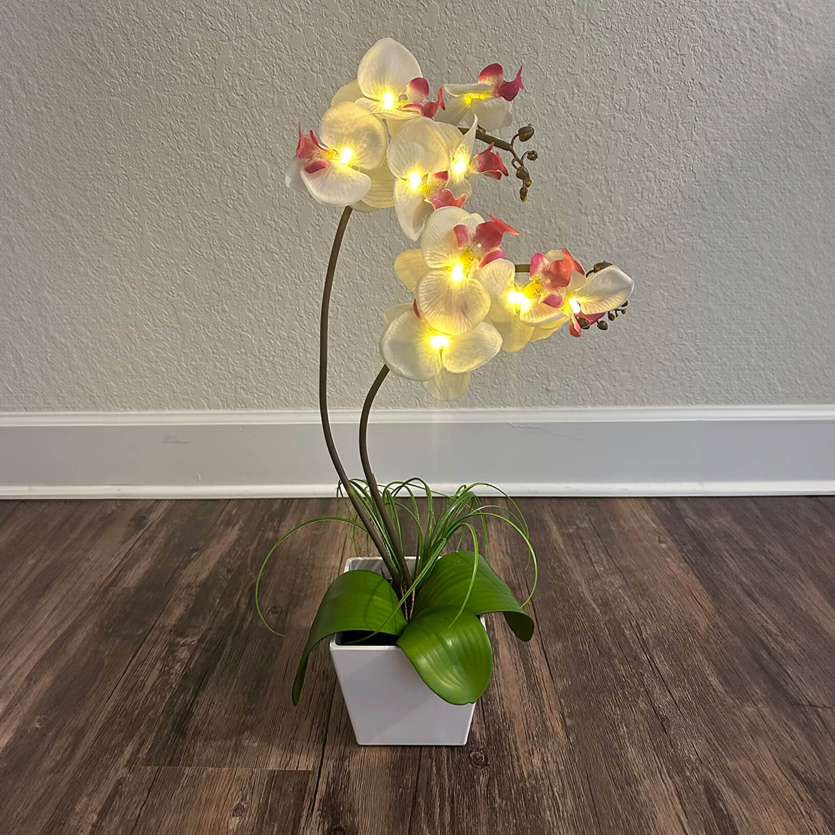 Orchid Oasis Lamp - Elegant Floral Ambient Light