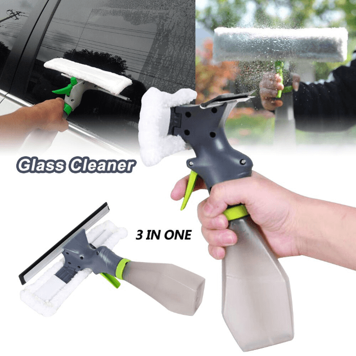 3-in-1 Water Sprayer Window Cleaner