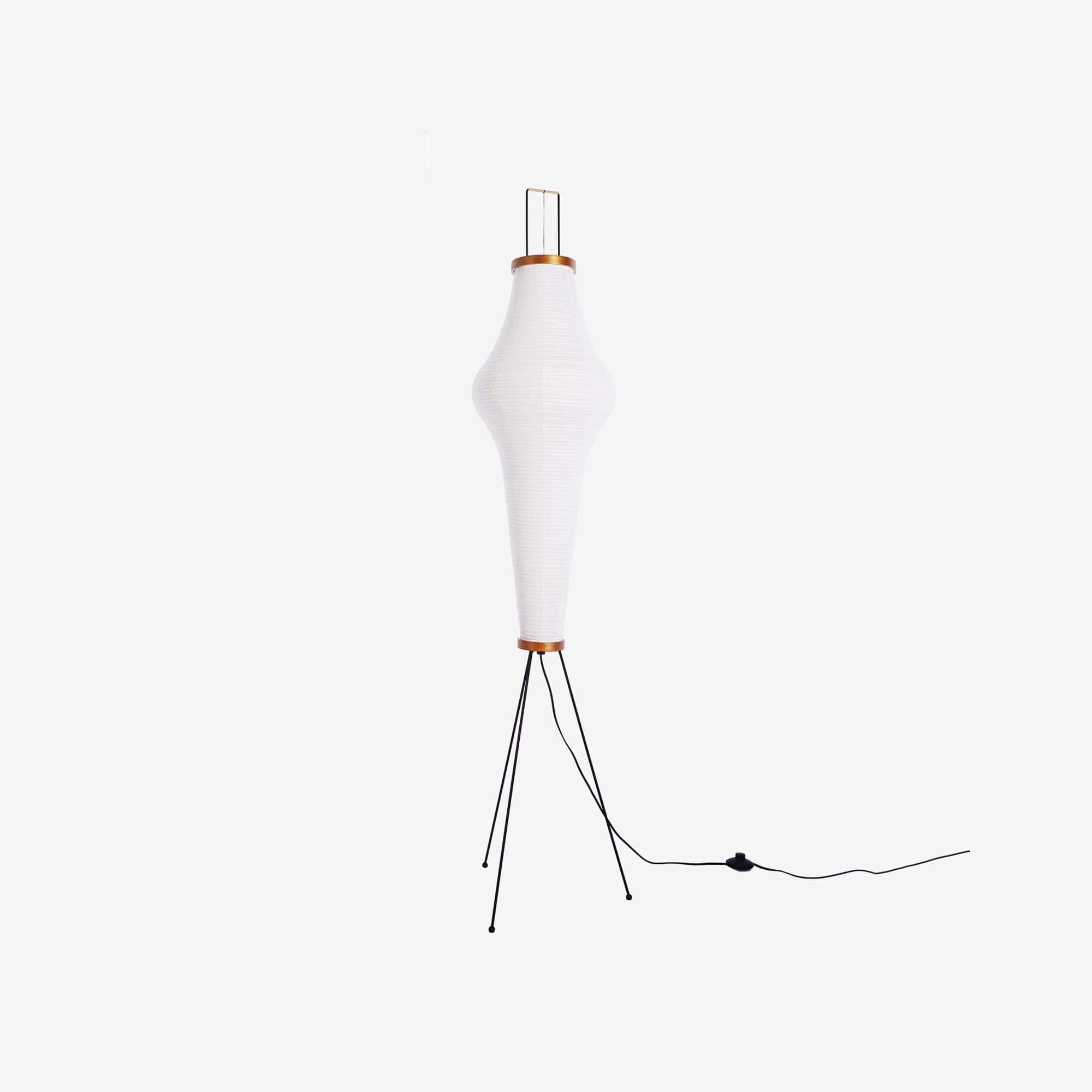 SereneGlow Rice Paper Floor Lamp – Minimalist Elegance