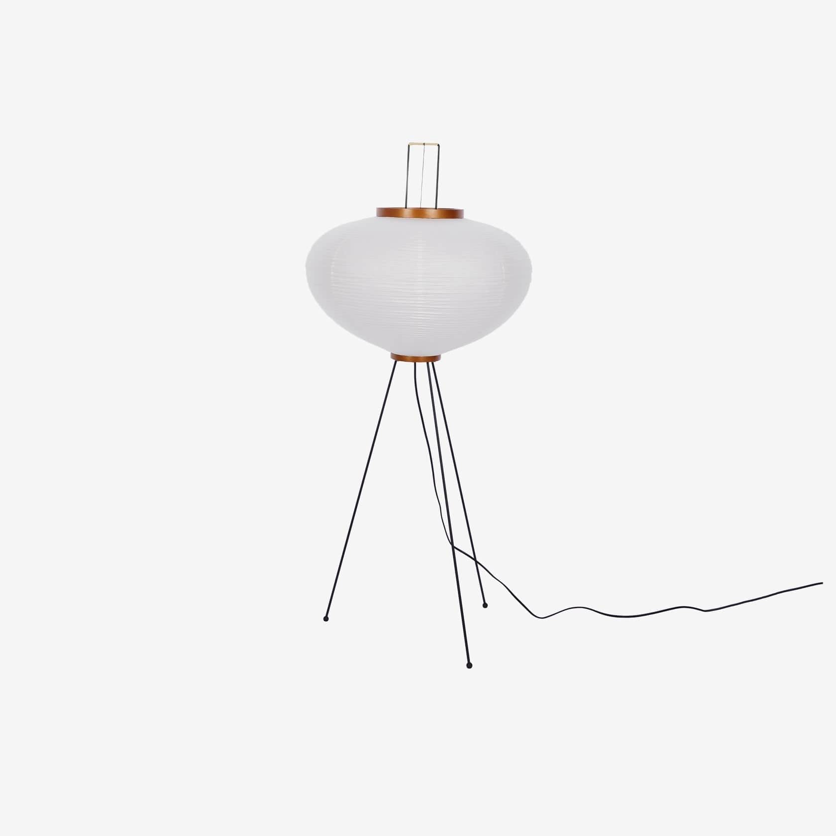 SereneGlow Rice Paper Floor Lamp – Minimalist Elegance